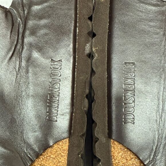 Birkenstock Milano Brown Leather Sandals with Buckles Size 11 - Picture 4 of 11